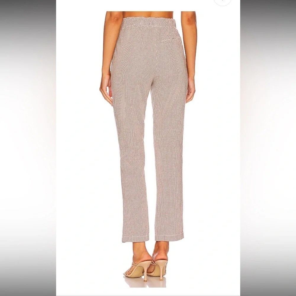 Free People “Kate” Micro Plaid Pants - Picture 6 of 7